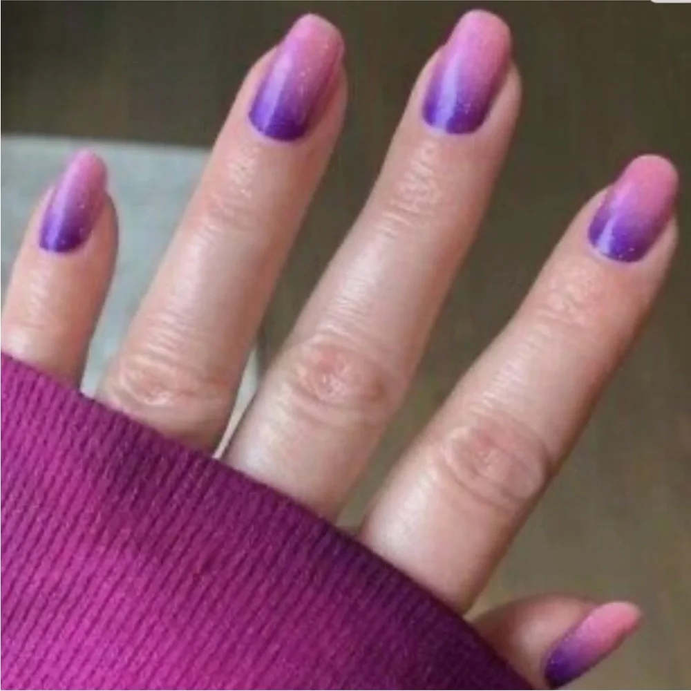 *Retired* Color Street: Til the Glitter End | Pink Purple Gradient Glitter Party